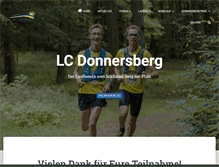 Tablet Screenshot of lc-donnersberg.de
